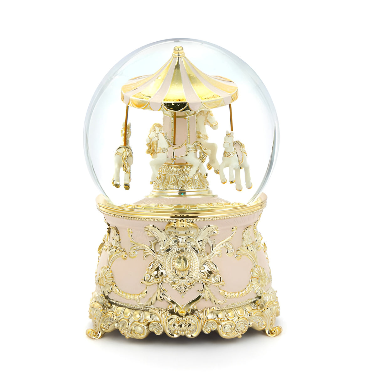 ODM Custom Resin Snowball Music Box Light Music Box Snow Globe with Love Style for Decor Products