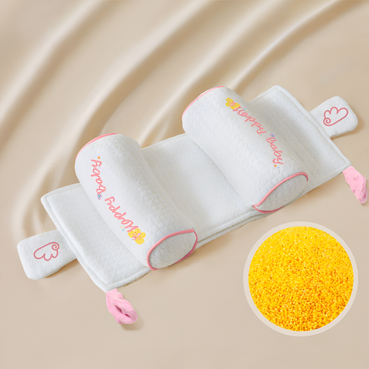 Baby Infants Adjustable Head Support Pillow Baby Soft Neck Body Head Support Neck Support For Toddlers
