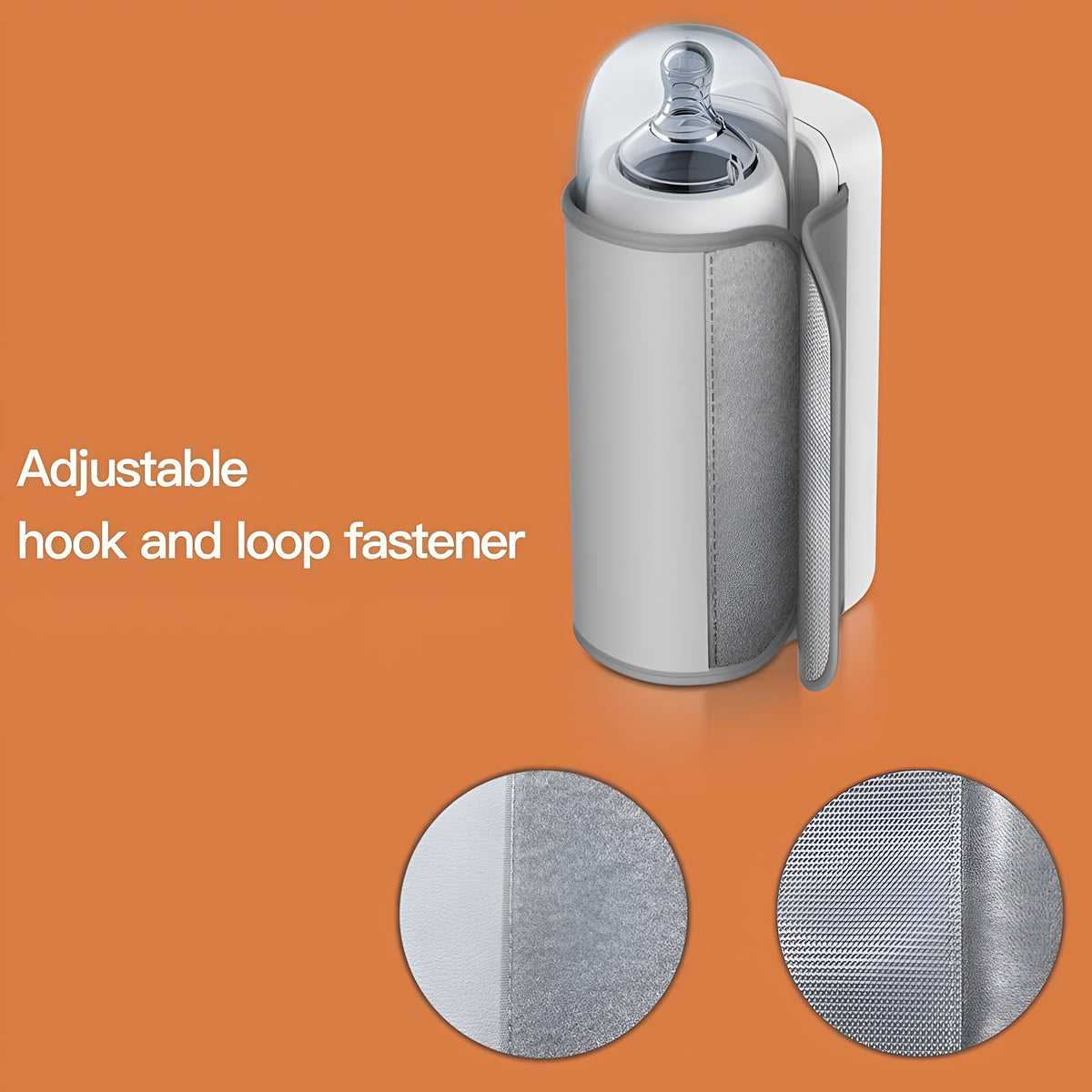 New Portable USB Rechargeable Battery Charge Heated Bottle Milk Warmers for Travel Baby Bottle Warmer for Breastmilk