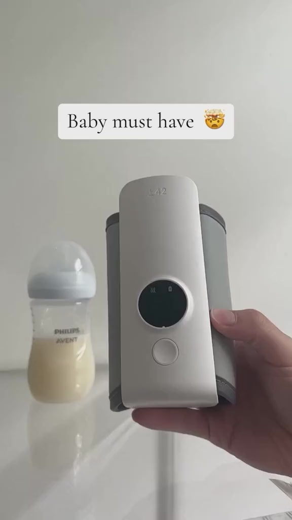 New Portable USB Rechargeable Battery Charge Heated Bottle Milk Warmers for Travel Baby Bottle Warmer for Breastmilk
